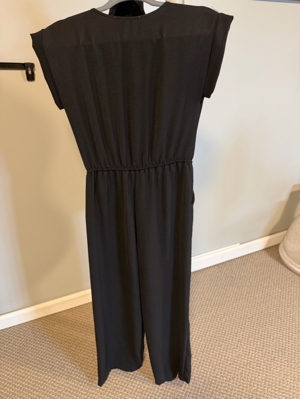 Monteau Los Angeles Black Jumpsuit | Size Small - Picture 3 of 4